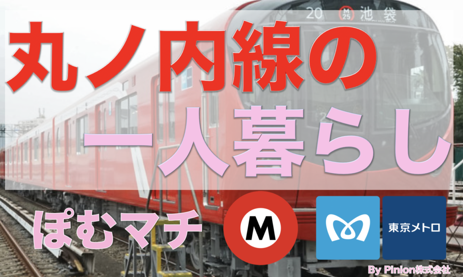 丸ノ内線全駅制覇 これを見ればわかる 一人暮らし情報 Pinion株式会社 ピニオン